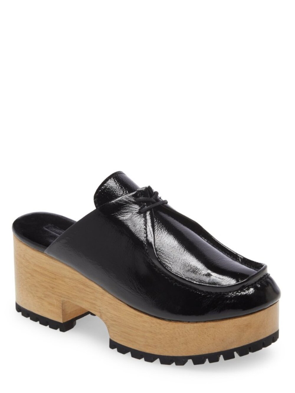 Rachel Comey Pomme Clog - black patent leather